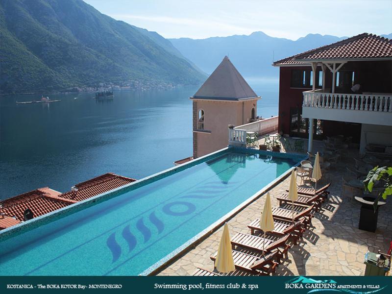 Boka Gardens Seaside Resort Kotor Bagian luar foto