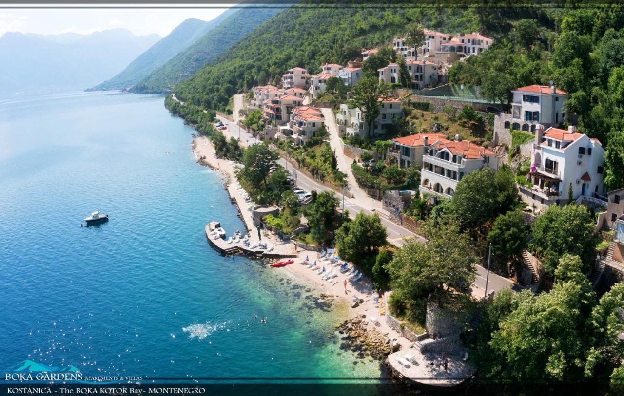 Boka Gardens Seaside Resort Kotor Bagian luar foto